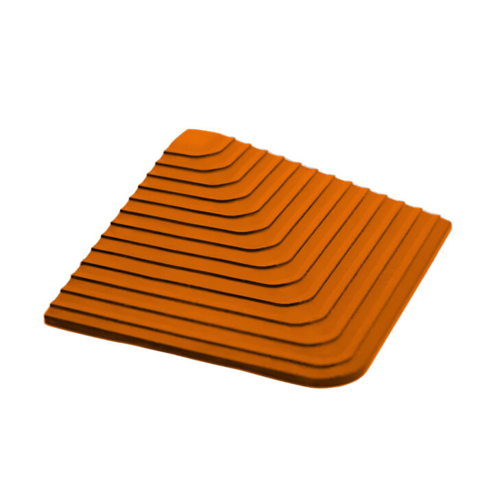 Ecke EVOFLOOR Bodenplatte | Reinorange RAL 2004